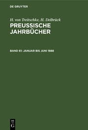 Cover von Januar bis Juni 1888