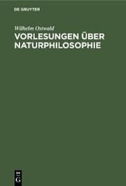 Cover von Vorlesungen über Naturphilosophie