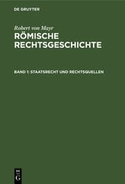 Cover von Staatsrecht und Rechtsquellen