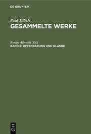 Cover von Offenbarung und Glaube