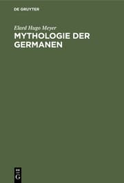 Cover von Mythologie der Germanen