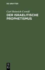 Cover von Der israelitische Prophetismus