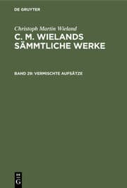 Cover von Vermischte Aufsätze