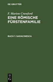 Cover von Saracinesca