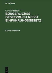 Cover von Erbrecht