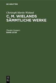 Cover von Christoph Martin Wieland: C. M. Wielands Sämmtliche Werke. Band 27/28