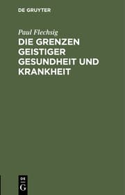 Cover von Die Grenzen geistiger Gesundheit und Krankheit