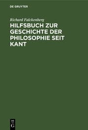 Cover von Hilfsbuch zur Geschichte der Philosophie seit Kant