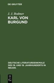 Cover von Karl von Burgund