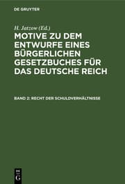 Cover von Recht der Schuldverhältnisse
