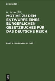 Cover von Familienrecht