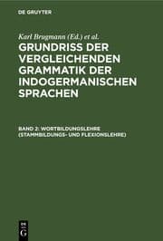 Cover von Wortbildungslehre (Stammbildungs- und Flexionslehre)