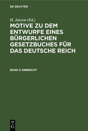 Cover von Erbrecht