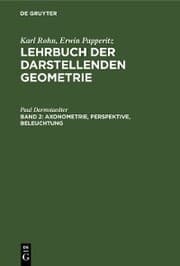 Cover von Axonometrie, Perspektive, Beleuchtung