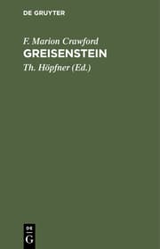 Cover von Greisenstein