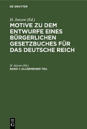 Cover von Allgemeiner Teil