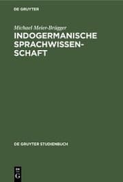 Cover von Indogermanische Sprachwissenschaft