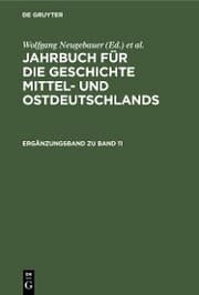 Cover von Ergänzungsband zu Band 11