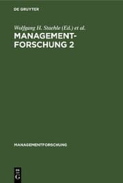 Cover von Managementforschung 2