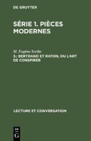 Cover von Bertrand et Raton, ou l'art de conspirer