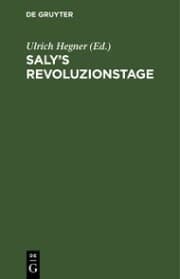 Cover von Saly's Revoluzionstage