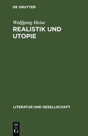Cover von Realistik und Utopie