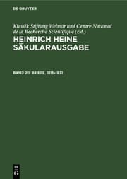 Cover von Briefe, 1815-1831