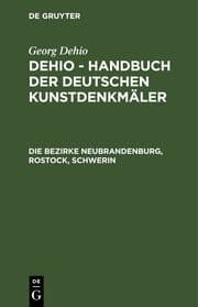 Cover von Die Bezirke Neubrandenburg, Rostock, Schwerin