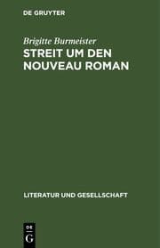 Cover von Streit um den Nouveau Roman