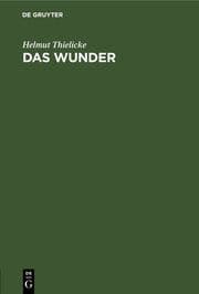 Cover von Das Wunder