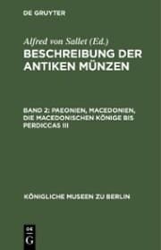 Cover von Paeonien, Macedonien, die macedonischen Könige bis Perdiccas III