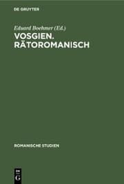 Cover von Vosgien. Rätoromanisch