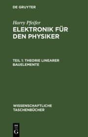 Cover von Theorie linearer Bauelemente