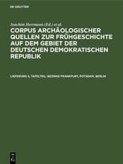 Cover von Bezirke Frankfurt, Potsdam, Berlin