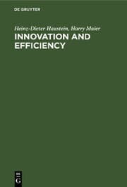Cover von Innovation and Efficiency