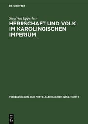 Cover von Herrschaft und Volk im Karolingischen Imperium