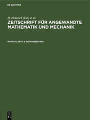 Cover von September 1981