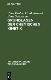Cover von Grundlagen der chemischen Kinetik