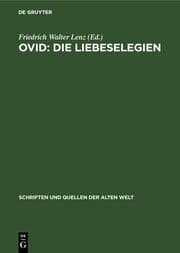 Cover von Ovid: Die Liebeselegien