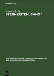 Cover von Sternzeiten, Band 1