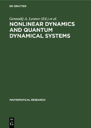 Cover von Nonlinear Dynamics and Quantum Dynamical Systems