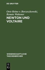 Cover von Newton und Voltaire