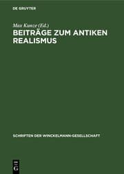Cover von Beiträge zum antiken Realismus