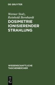 Cover von Dosimetrie ionisierender Strahlung