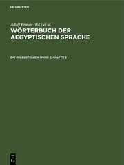 Cover von Die Belegstellen, Band 2, Hälfte 2