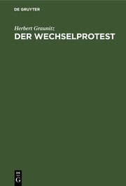 Cover von Der Wechselprotest