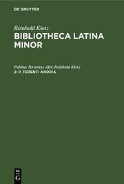 Cover von P. Terenti Andria