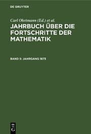 Cover von Jahrgang 1873