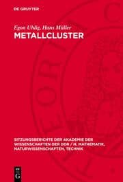 Cover von Metallcluster