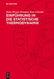 Cover von Einführung in die statistische Thermodynamik